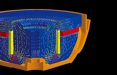 Optimized magnetic circuit