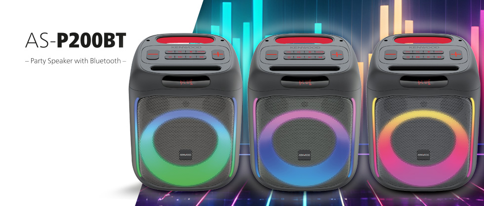 AS-P200BT Party Speaker with Bluetooth