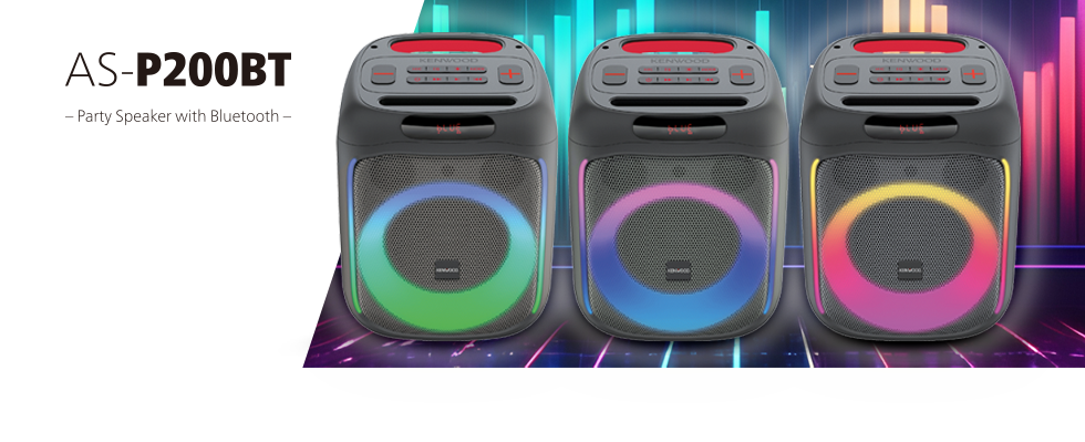 AS-P200BT Party Speaker with Bluetooth