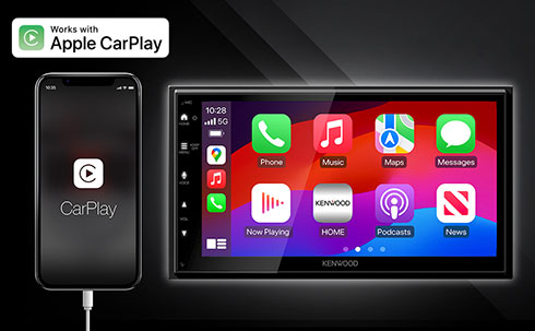 Works with Apple CarPlay