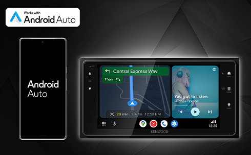 Works with Android Auto