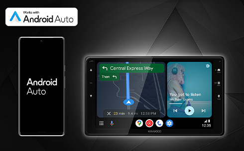 Works with Android Auto