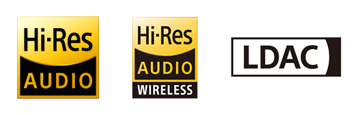 Hi-Res AUDIO Hi-Res AUDIO WIRELESS LDAC