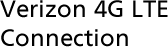 Verizon 4G LTE Connection