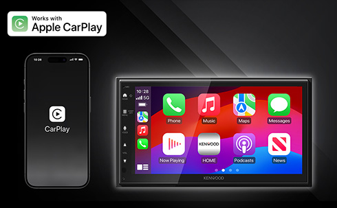 Works with Apple CarPlay