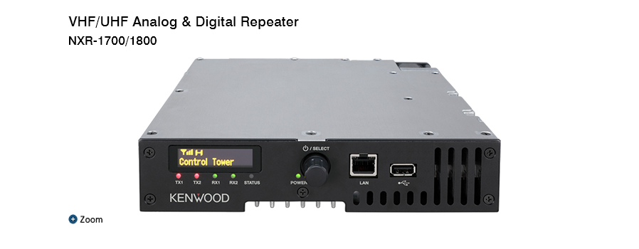 VHF/UHF Analog & Digital Repeater NXR-1700/1800