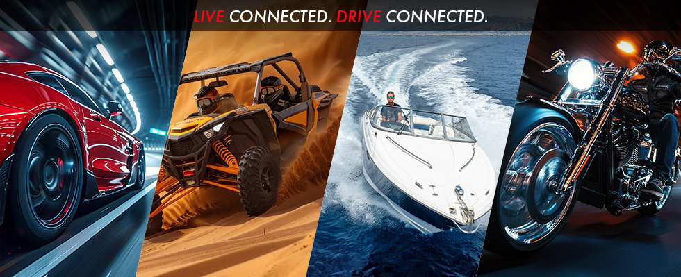 LIVE CONNECTED. DRIVE CONNECTED.
