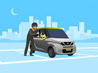 衝撃・傾斜検知