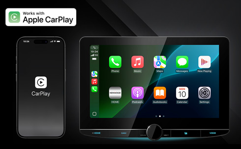 Works with Apple CarPlay