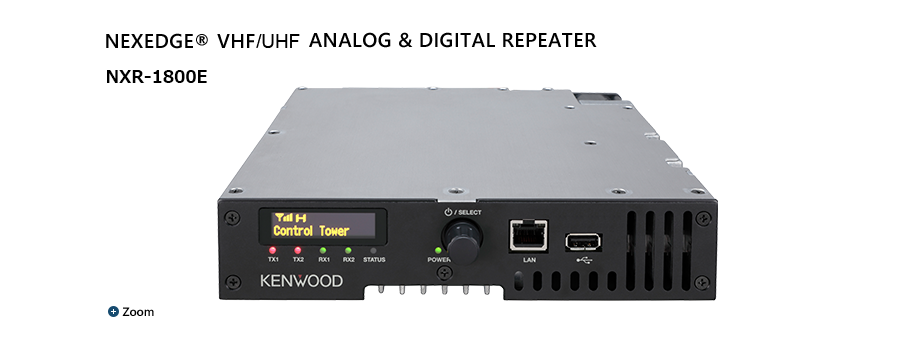 NEXEDGE® VHF ANALOG & DIGITAL REPEATER NXR-1800E